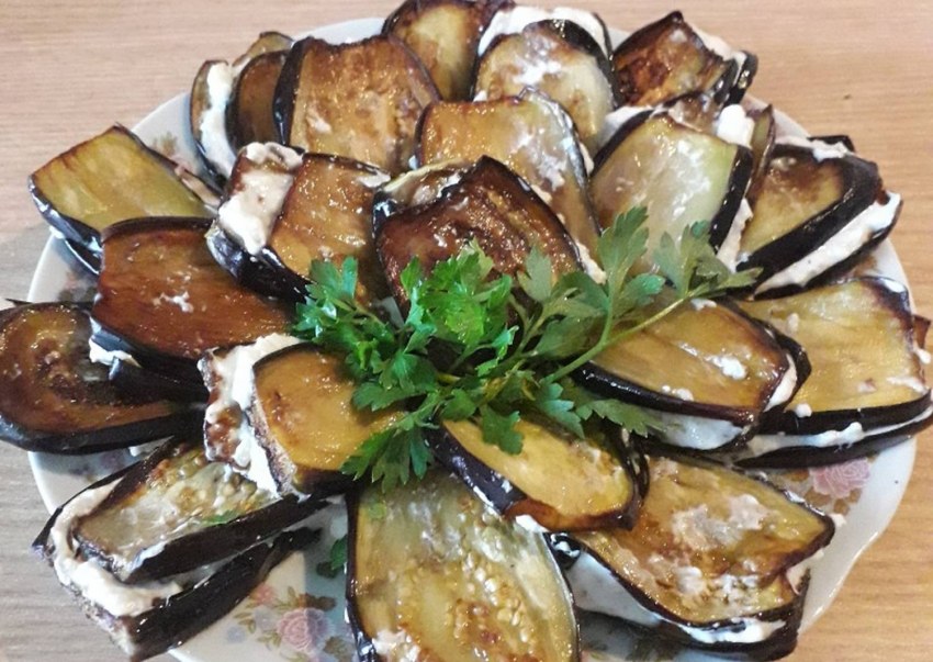 Баклажаны в сухарях