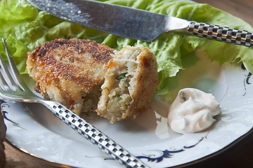 Котлеты с баклажанами