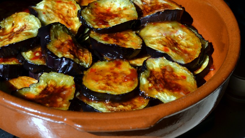 Блюда из баклажан фарш картошка