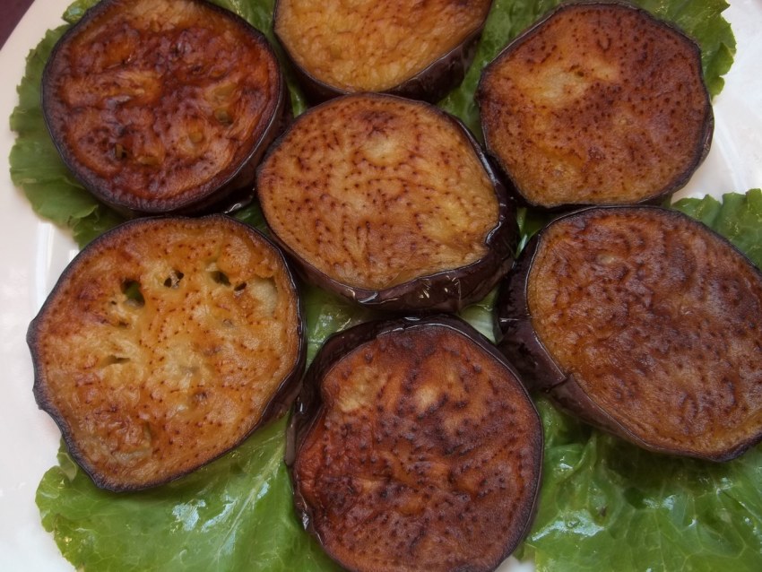 Овощи гриль в микроволновке с грилем