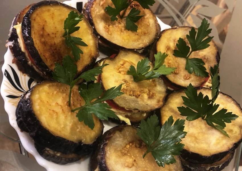 Баклажаны фаршированные остренькие