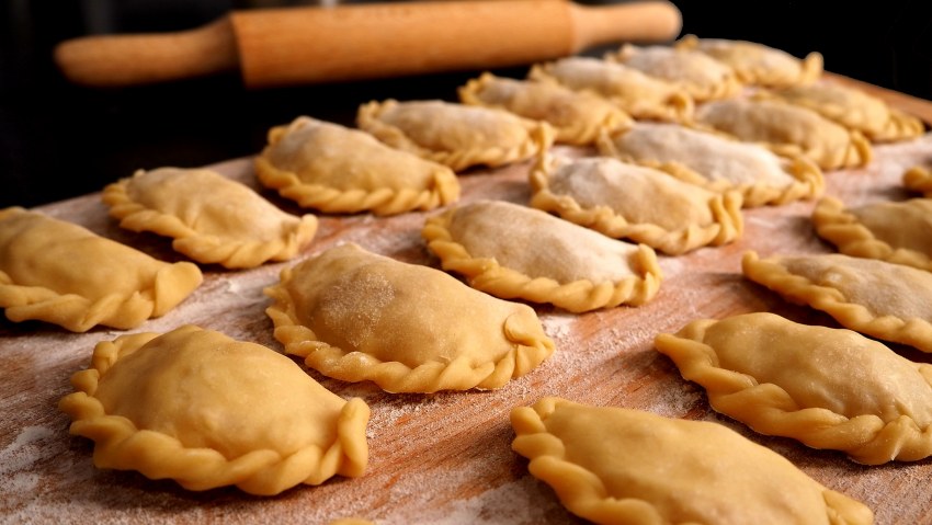 Вареники из квашеной капусты