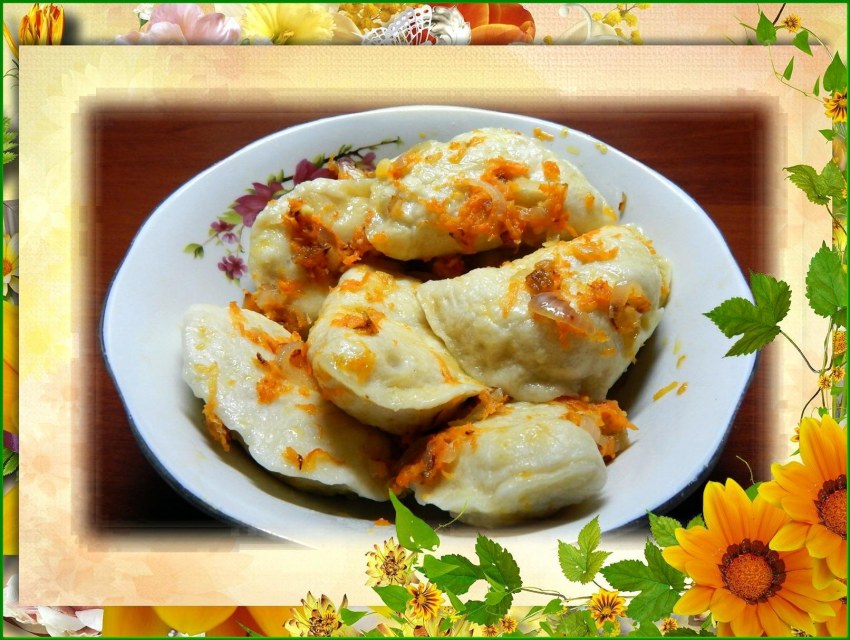 Вареники с картофелем