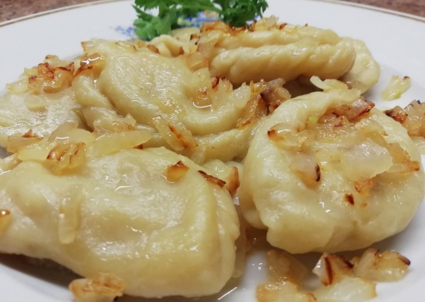 Пельмени с капустой