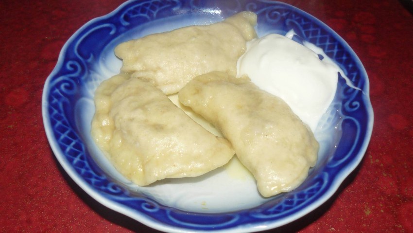 Вареники с капустой