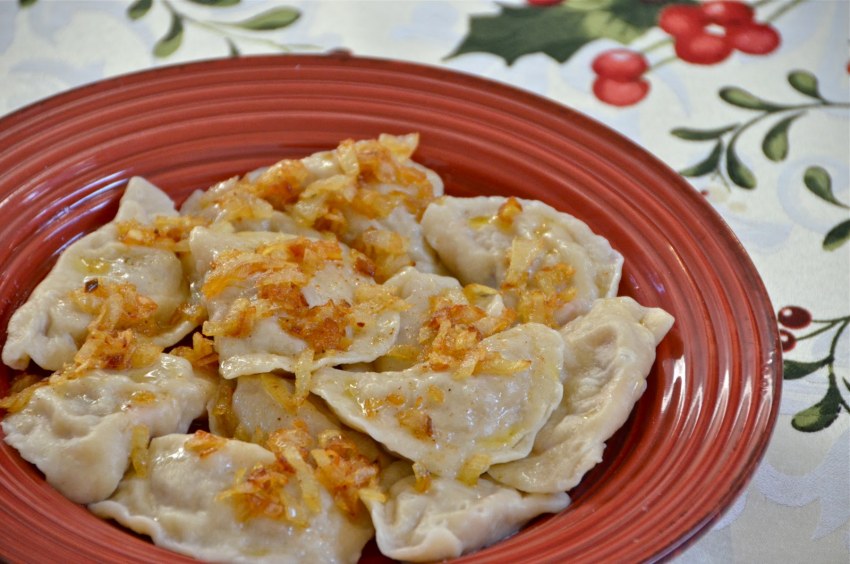 Вареники с квпшенной капустой