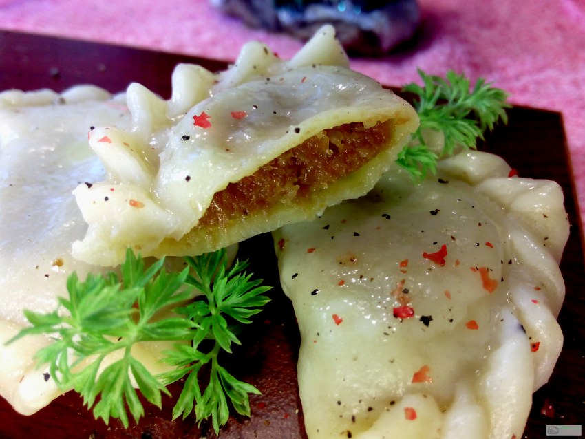 Вареники с мясом