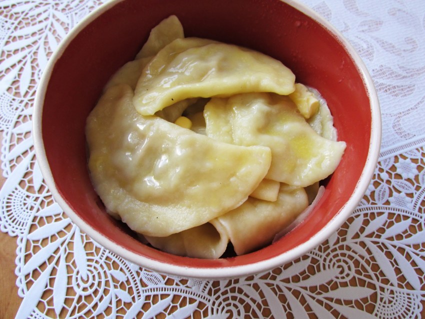 Вареники с квашеной капустой