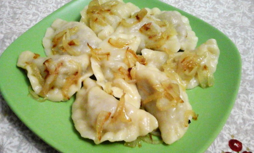 Ленивые вареники с капустой