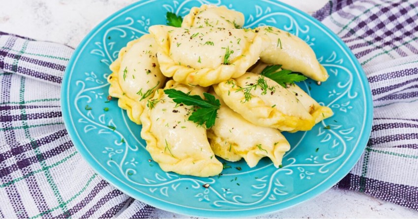 Пельмени с молоком