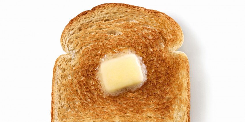 Хлеб с маслом