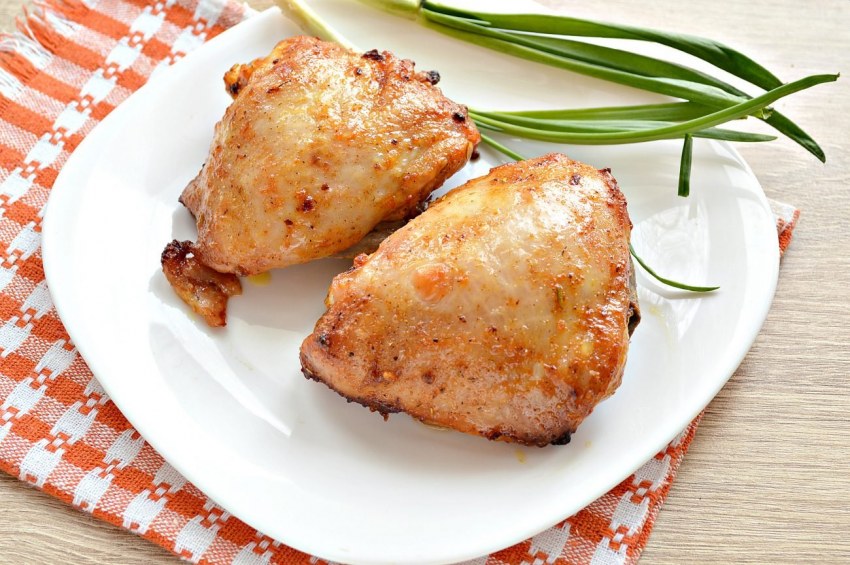 Куриные бёдрышки в духовке