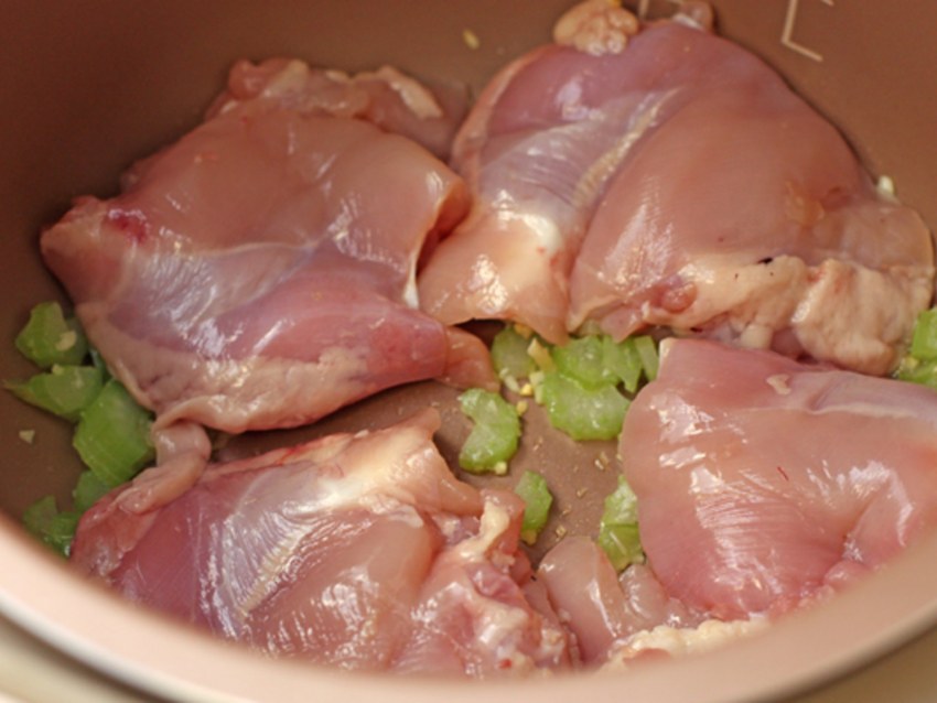 Куриное филе в лимонном соусе