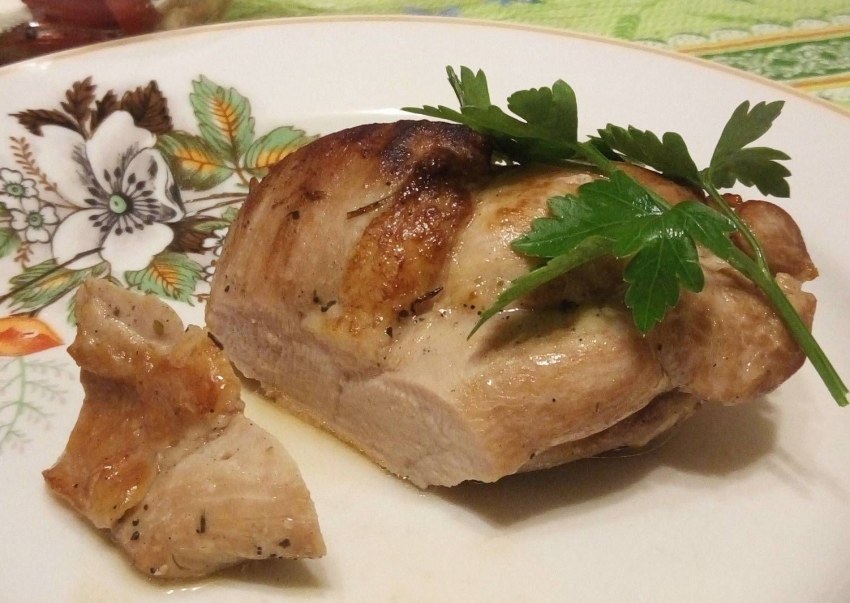 Запеченное бедро индейки