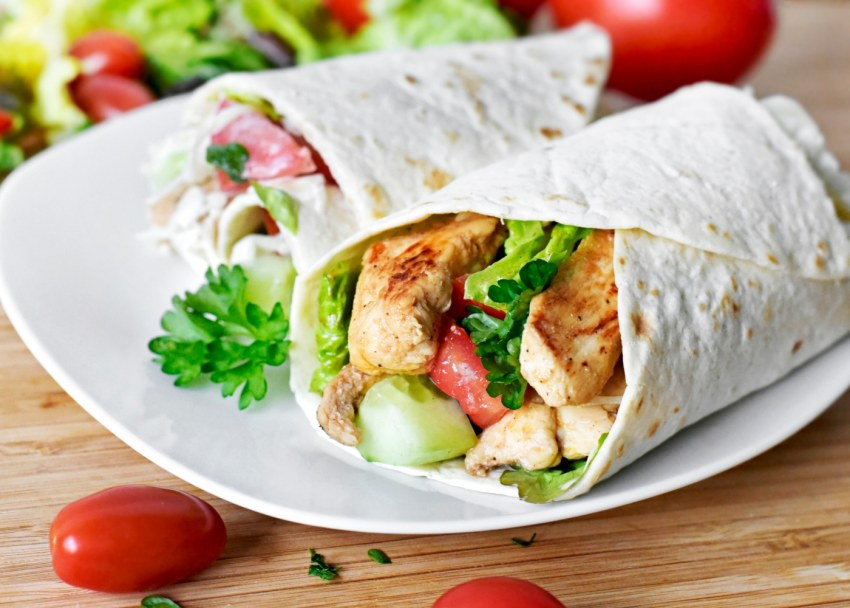 Лаваш на гриле