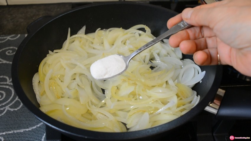 Лук жареный