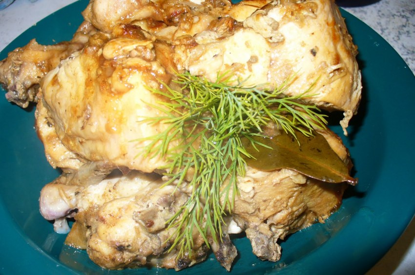 Еврейское мясо в луковом соусе