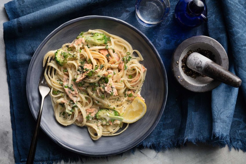 Спагетти с медальонами