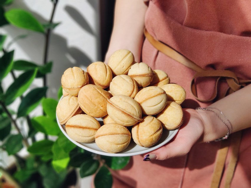 Печенье с орехами