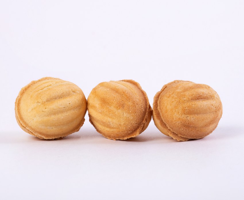 Печенье орешки со сгущенкой