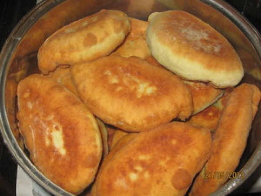 Слойки с творогом