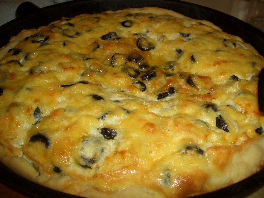 Дрожжевой пирог с картошкой