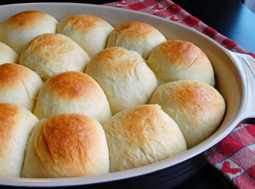 Булочки без дрожжей