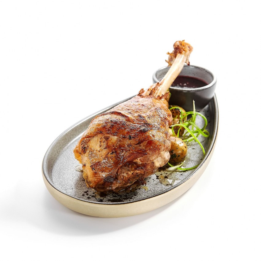 Голень жареная