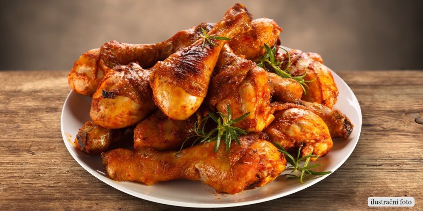 Окорочок куриный жареный