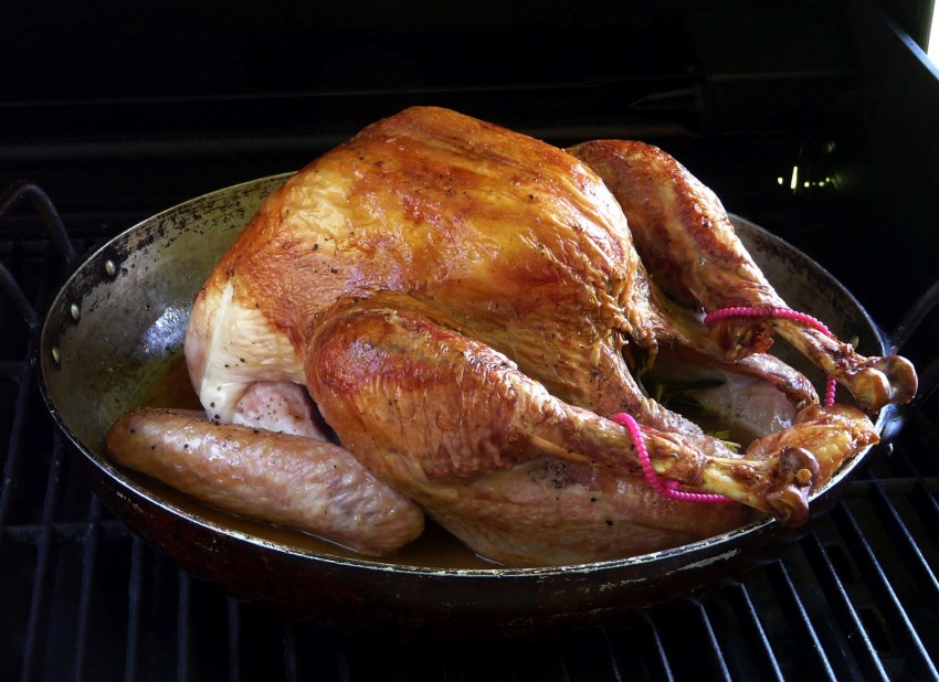 Ужин и полуфабрикатов индейки