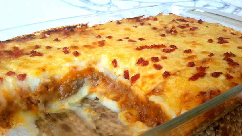 Кабачки с картошкой в духовке