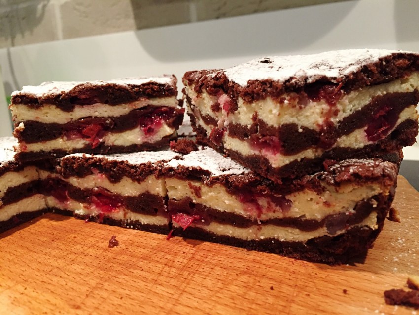 Что такое торт творожный Брауни с вишней