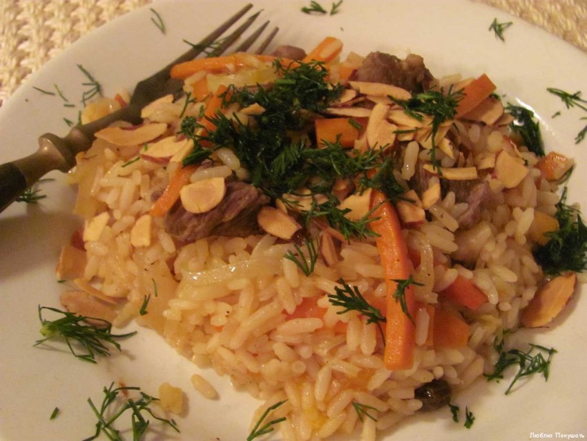 Плов из птицы