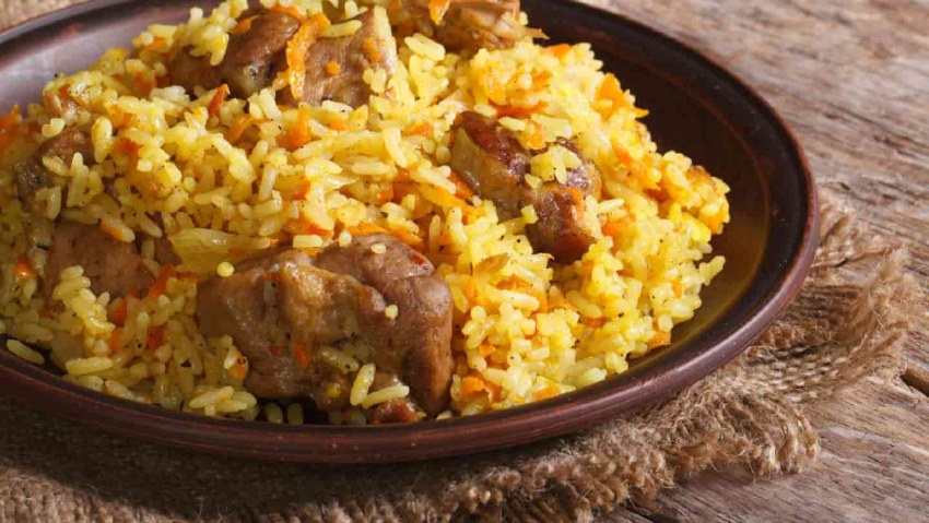 Плов с курицей