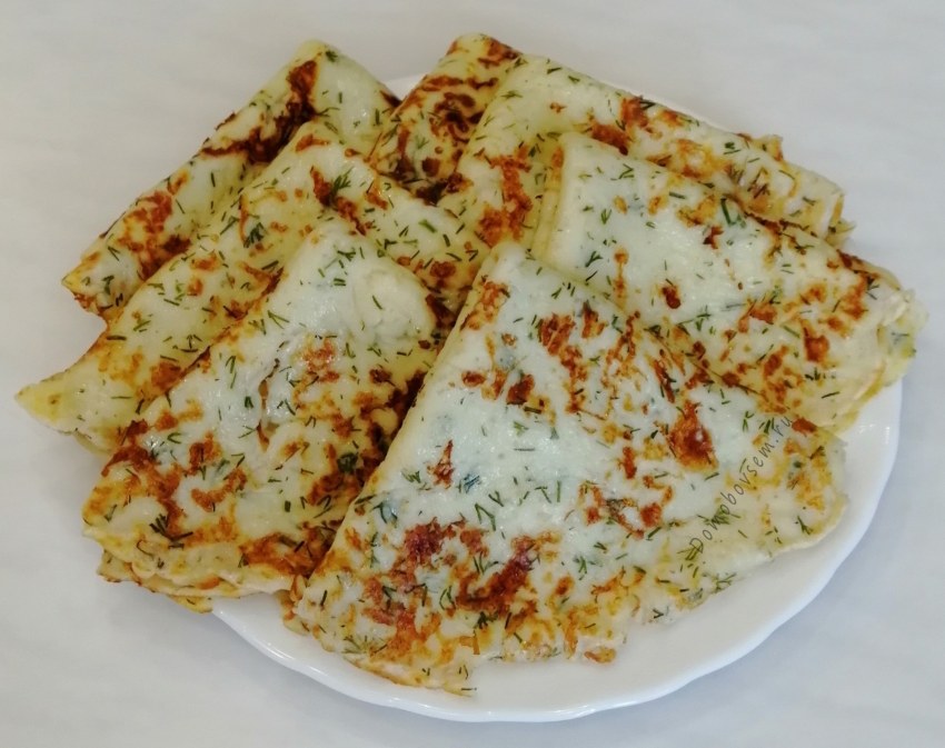 Блинчики на кислом молоке