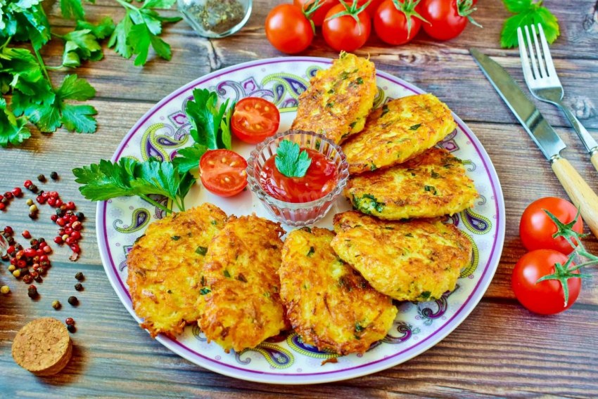 Картофельные оладьи