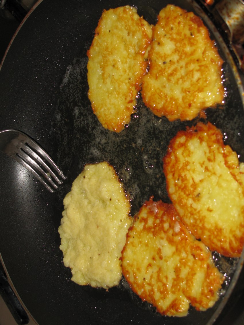 Драники соломкой