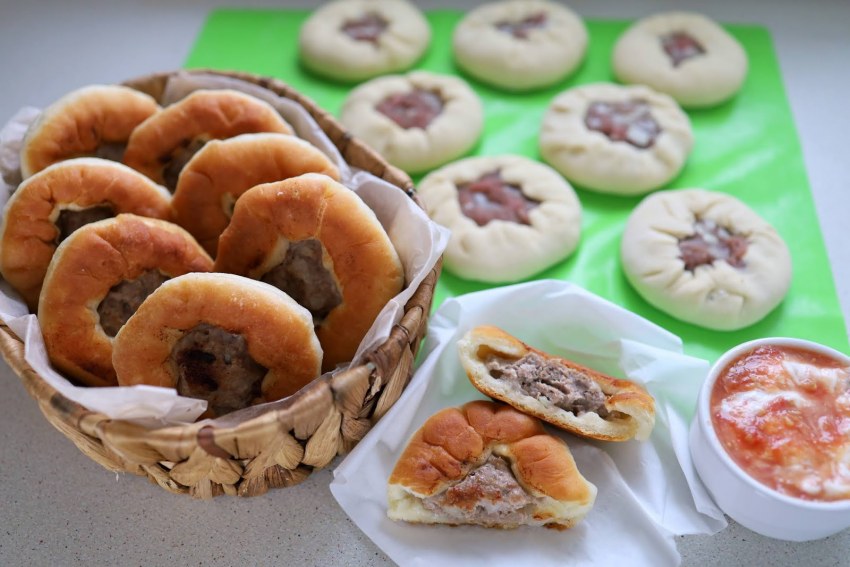 Беляши с мясом