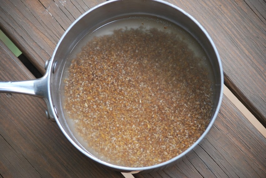 Плов из пшеничной крупы