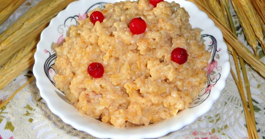 Сырой и вареный булгур Веа