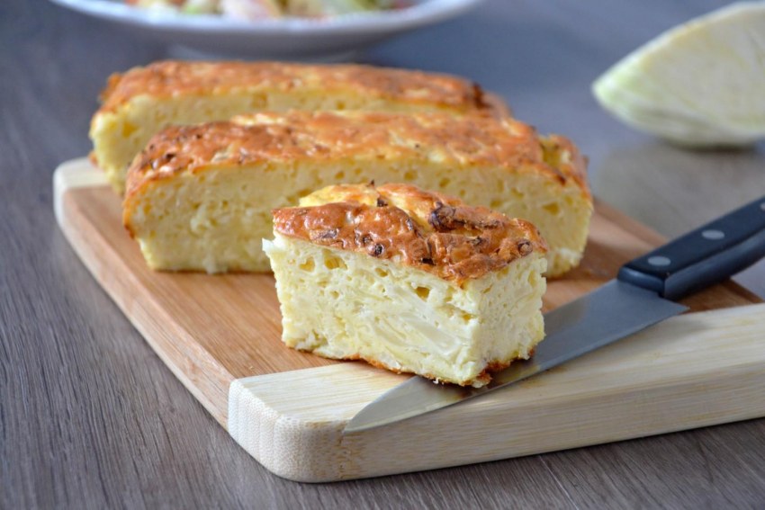 Заливной пирог с мясом
