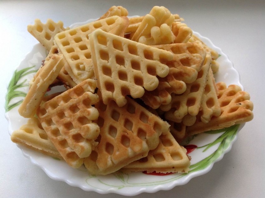 Печенье листики