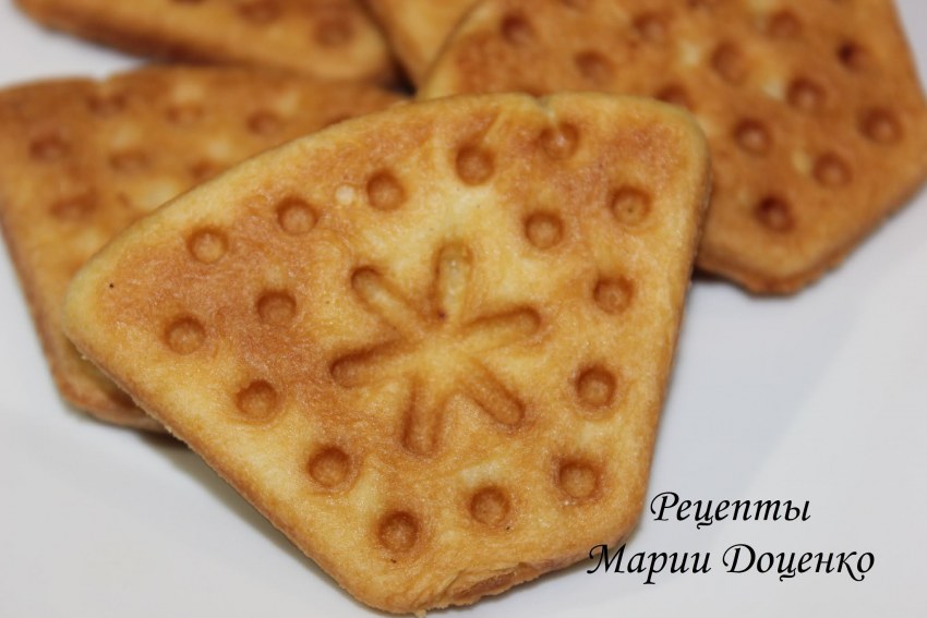Миндальное печенье с кремом