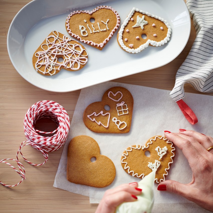 Скалка с узором для печенья