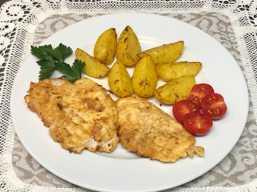 Куриное филе в кукурузном кляре ресторан