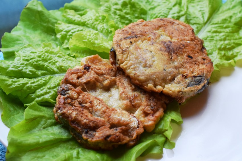 Биточки из теста с мясом