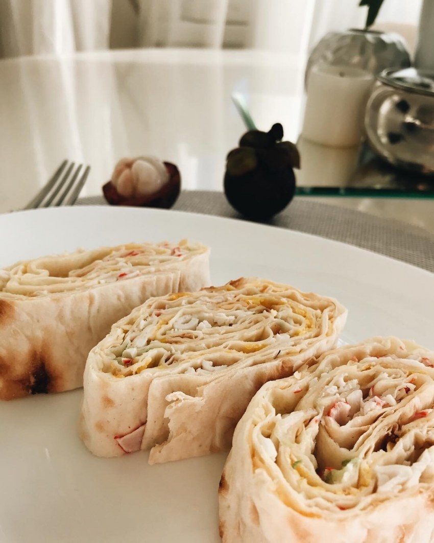 Закуски из лаваша