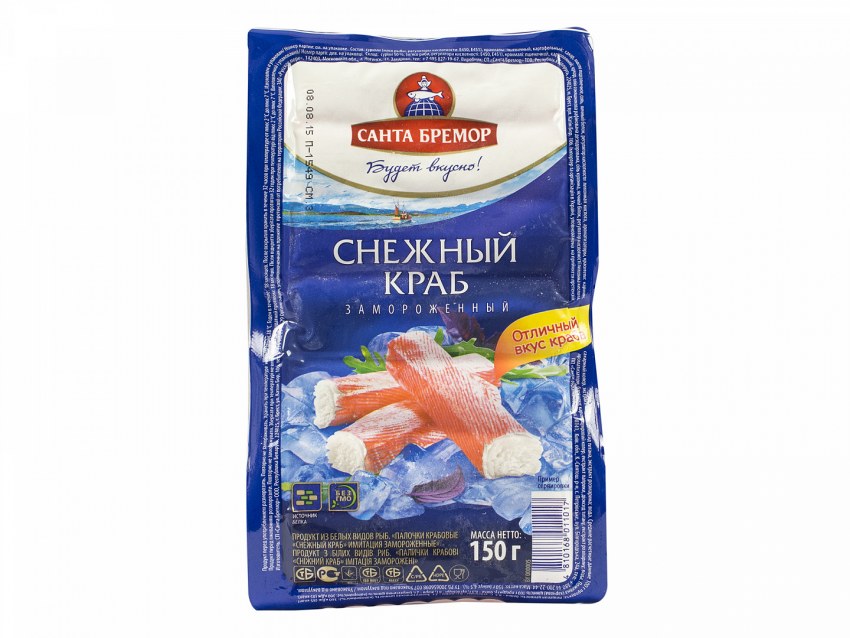 Снежный краб Санта Бремор 150 гр