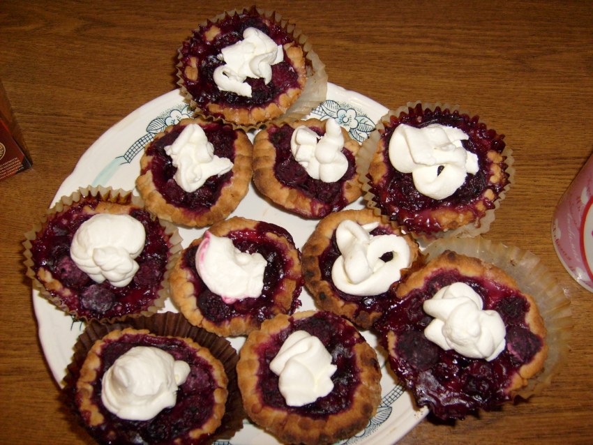Песочные корзинки для пирожных