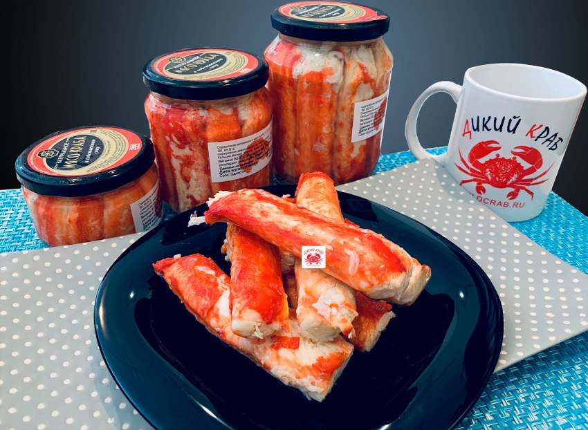 Мясо краба